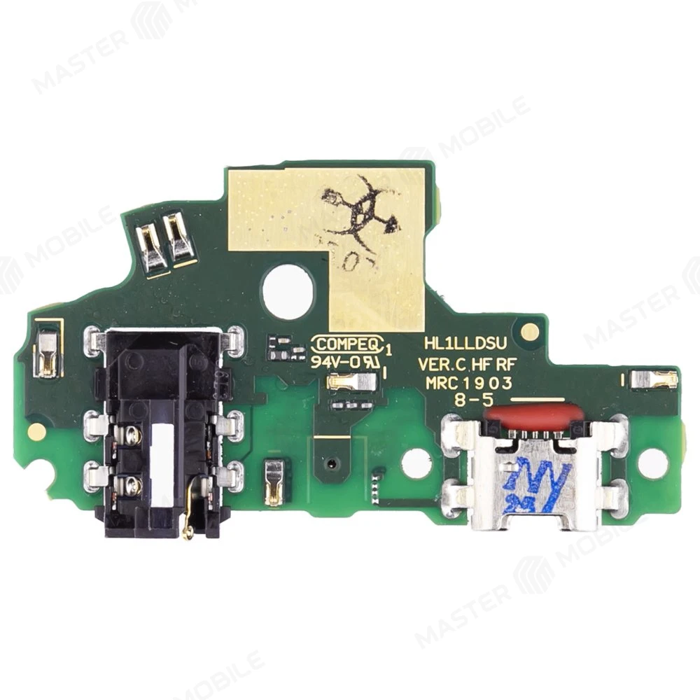 Нижняя плата для Huawei Honor 9 Lite (LLD-L31) с комп. + разъем зарядки + разъем гарнитуры + микрофон (ORIG100)  фото №2