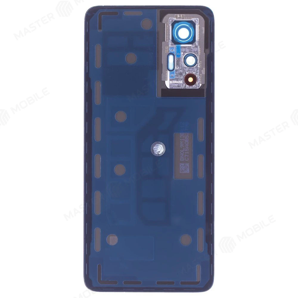 Задняя крышка для Xiaomi 12 Lite (2203129G) (черный) (в сборе со стеклом камеры) (ORIG100)  фото №2