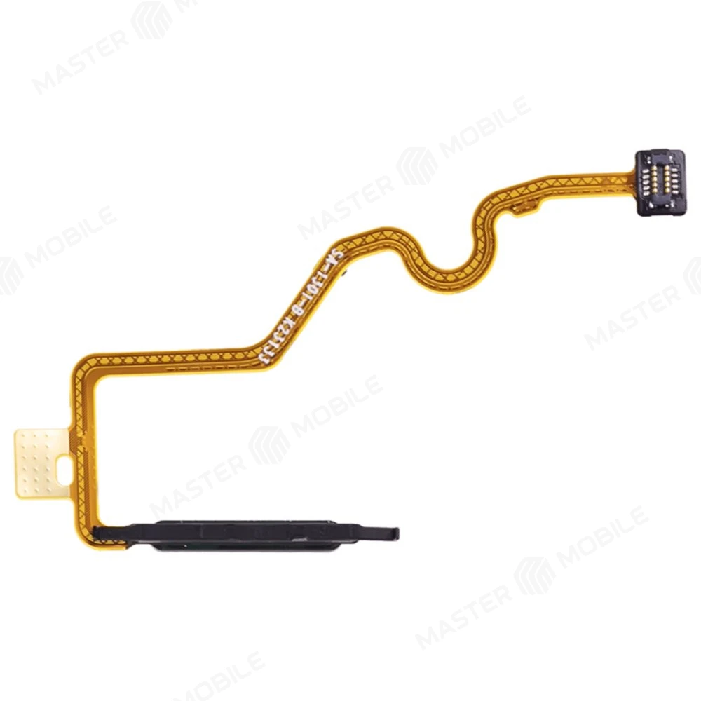 Шлейф для Tecno Spark 10C (KI5m) с комп. + сканер отпечатка пальца (черный) фото №2