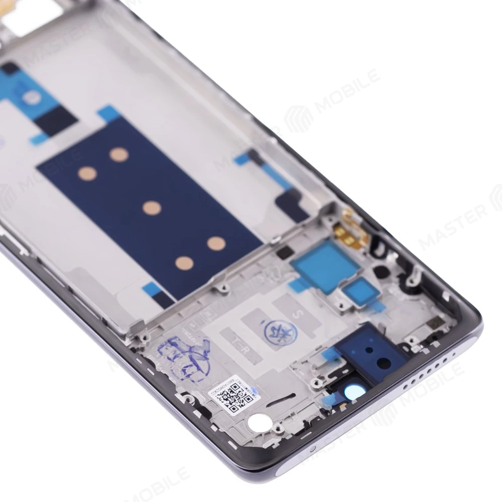 Рамка дисплея для Xiaomi 11T (21081111RG) / 11T Pro (2107113SG) (серый) фото №3
