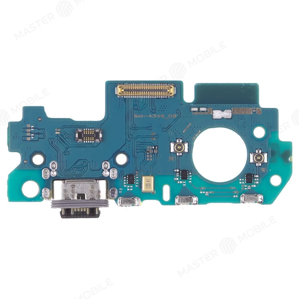 Нижняя плата для Samsung A346 Galaxy A34 5G с комп. + разъем зарядки + микрофон  фото №1