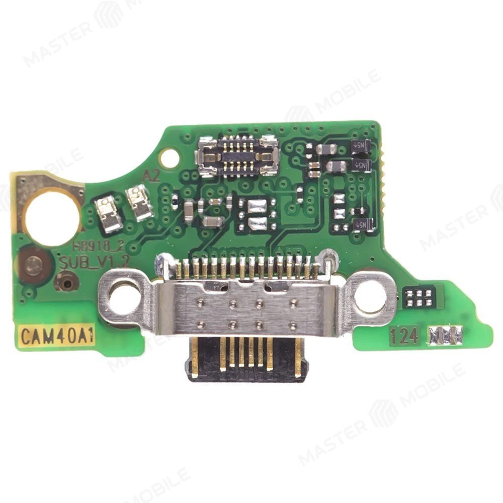 Нижняя плата для Tecno Camon 40 (CM5) с комп. + разъем зарядки + микрофон  фото №2