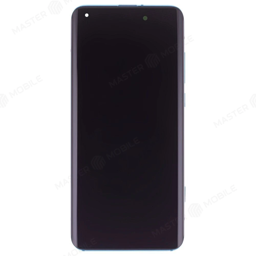 Дисплей для Xiaomi Mi 10 5G (M2001J2G) + тачскрин (зеленый) (в рамке) (ORIG100) (SP) (Rev. C) фото №1