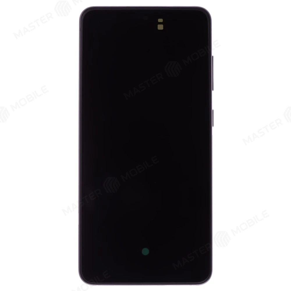 Дисплей для Samsung G990 Galaxy S21 FE + тачскрин (черный) (в рамке) (ORIG100) (возможен дефект ЛКП) фото №1