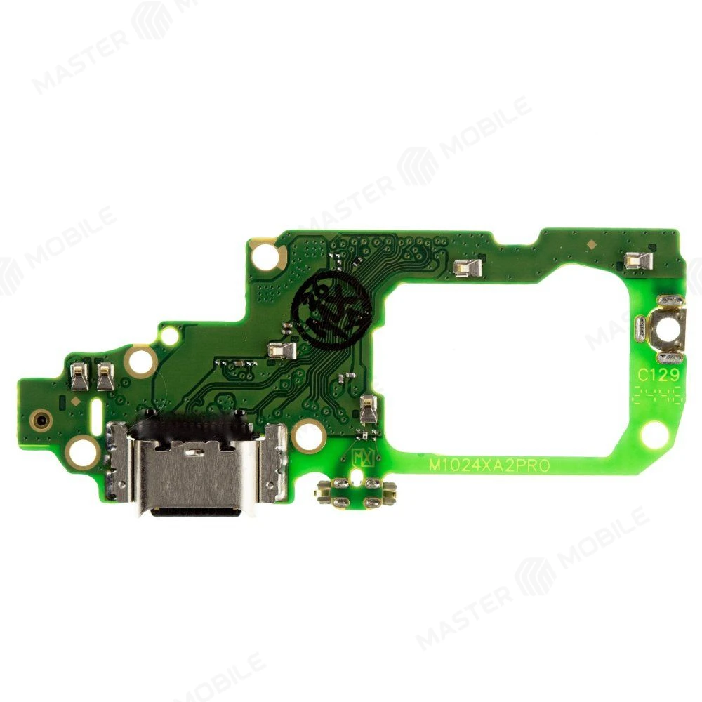 Нижняя плата для OPPO Reno 11 5G (CPH2599) с комп. + разъем зарядки + микрофон (ORIG100) фото №1