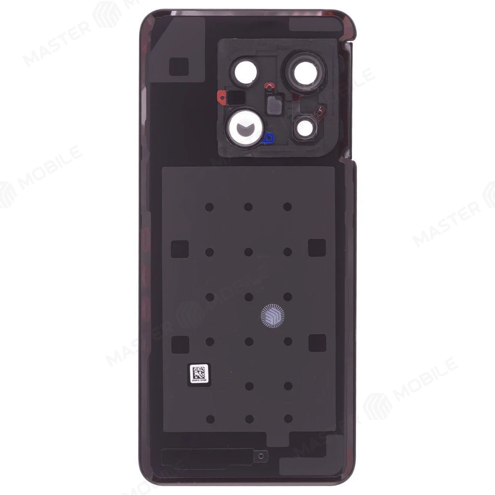 Задняя крышка для OnePlus 10 Pro (черный) (в сборе со стеклом камеры) (ORIG100)  фото №2