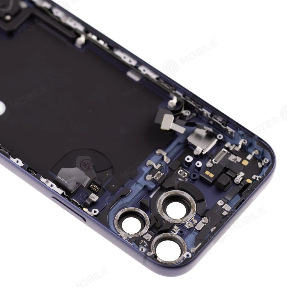 Корпус для Apple iPhone 17 Pro Max (eSIM) (синий) (в сборе) (ORIG100) (Снятый) (возможен дефект ЛКП) фото №3