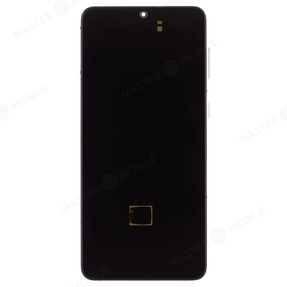 Дисплей для Samsung G996 Galaxy S21+ + тачскрин (серебристый) (в рамке) (ORIG100) (возможен дефект ЛКП) фото №1