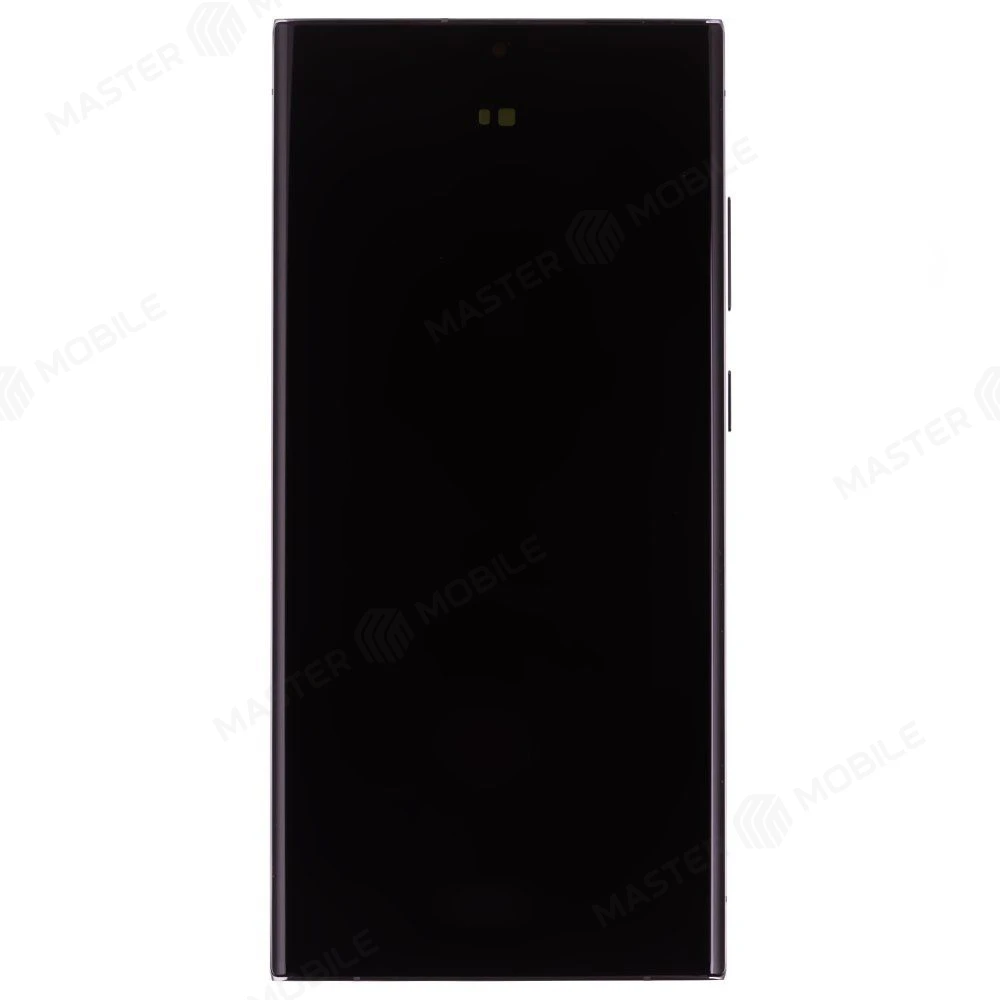 Дисплей для Samsung S918 Galaxy S23 Ultra + тачскрин (зеленый) (в рамке) (ORIG100) (SP) фото №1