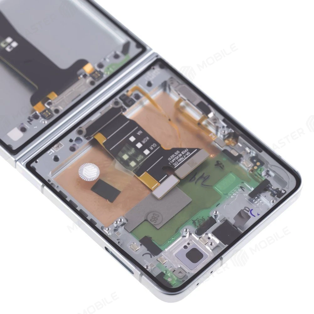 Дисплей для Samsung F766 Galaxy Z Flip 7 + тачскрин (внутренний) (голубой) (в рамке) (ORIG100) (SP) фото №5