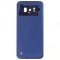 Задняя крышка для Samsung G955 Galaxy S8+ (черный) (в сборе со стеклом камеры) фото №2