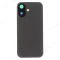 Задняя крышка для Apple iPhone 17 (SIM + eSIM) / iPhone 17 (eSIM) (черный) (в сборе со стеклом камеры и шлейфом) (Premium)  фото №1