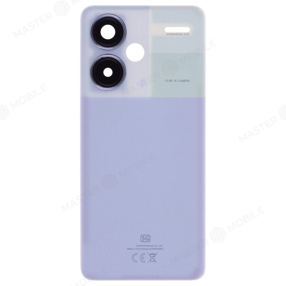 Задняя крышка для Xiaomi Redmi Note 13 Pro+ 5G (23090RA98C) (фиолетовый) (в сборе со стеклом камеры) фото №1