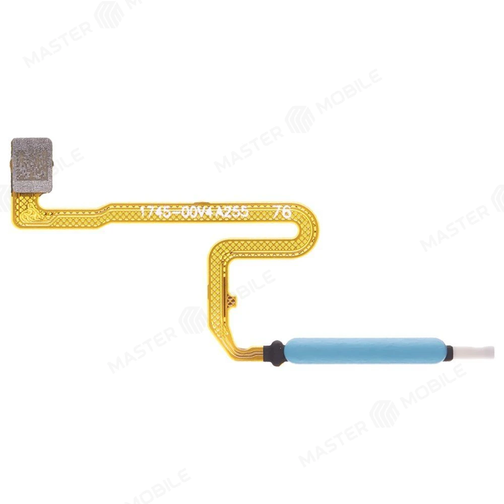 Шлейф для Xiaomi Redmi Note 10 Pro 4G (M2101K6G) с комп. + сканер отпечатка пальца (зеленый) фото №1