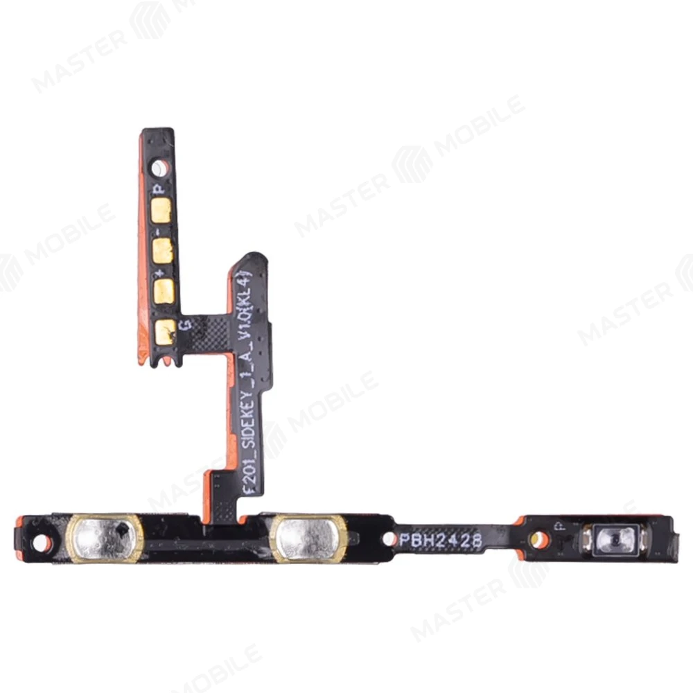 Шлейф для Tecno Spark GO 1 (KL4) с комп. (на кнопку включения и кнопки громкости) фото №1