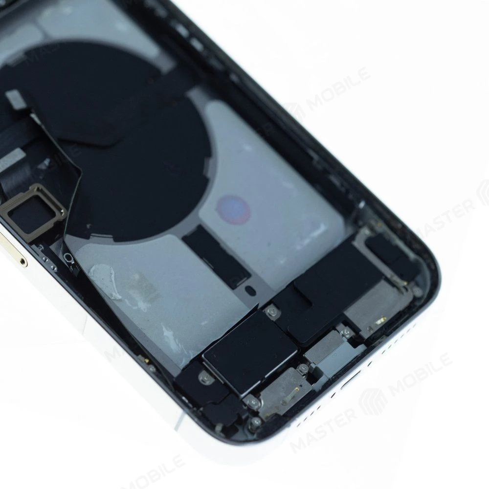 Корпус для Apple iPhone 12 Pro Max (белый) (в сборе) (ORIG100) (Снятый) (возможен дефект ЛКП) фото №4