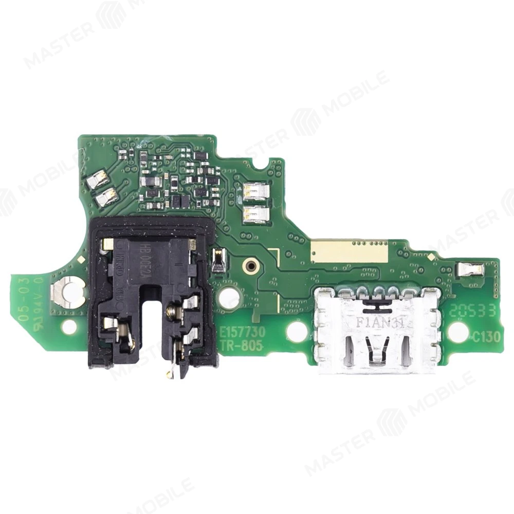 Нижняя плата для OPPO A15 (CPH2185) / A15s (CPH2179) с комп. + разъем зарядки + микрофон (ORIG100)  фото №2