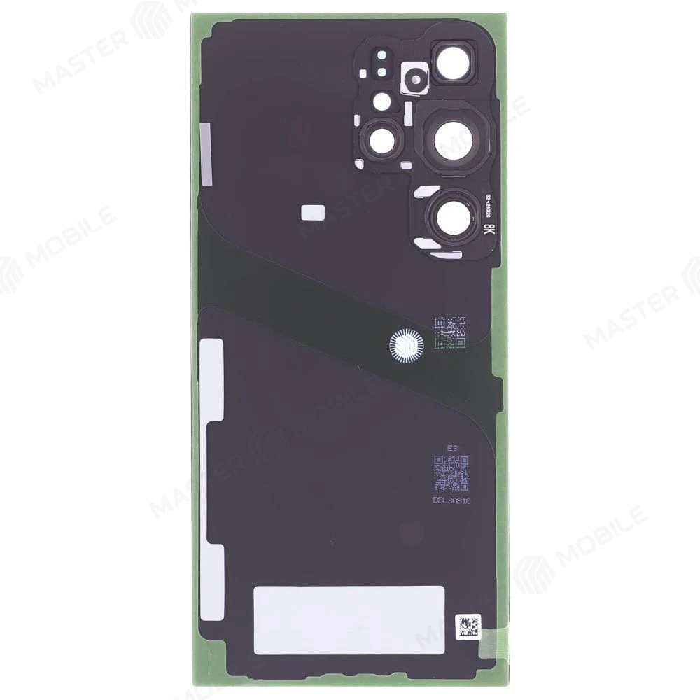 Задняя крышка для Samsung S928 Galaxy S24 Ultra (черный) (в сборе со стеклом камеры) (ORIG100)  фото №2