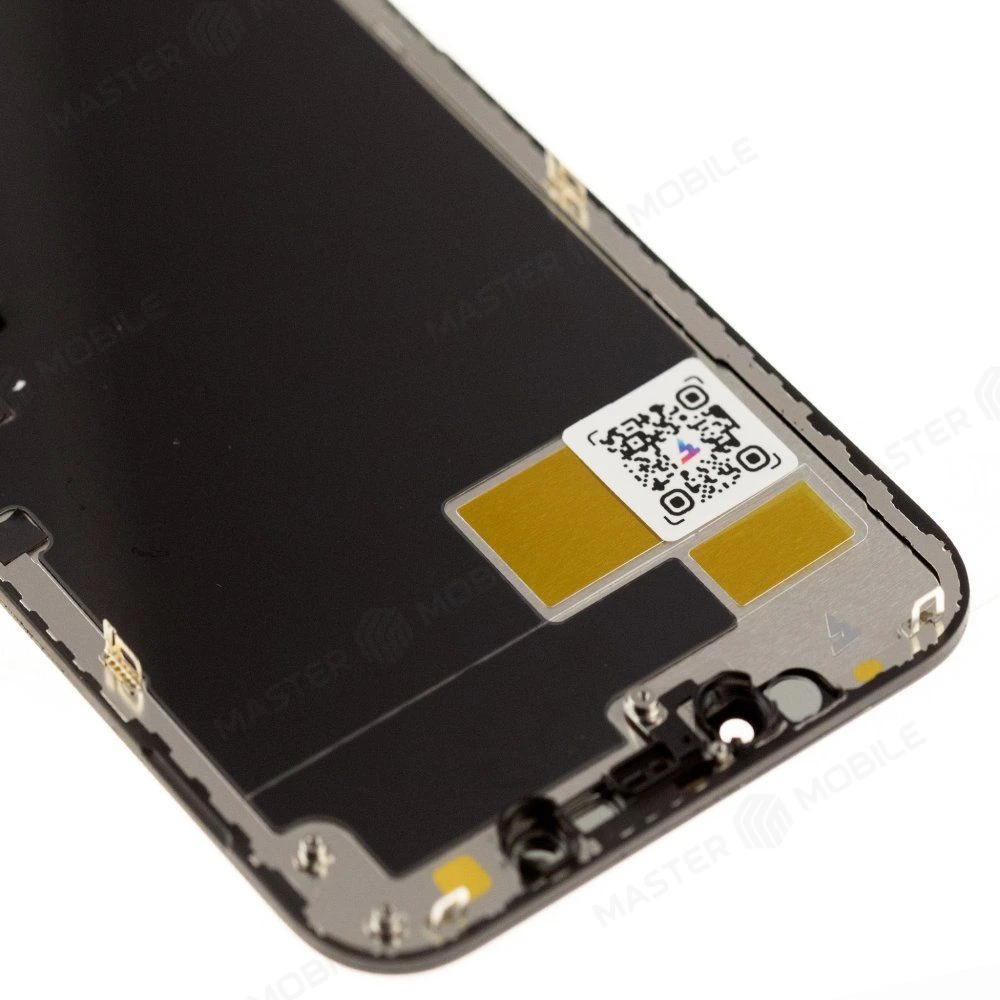 Дисплей для Apple iPhone 12 / iPhone 12 Pro + тачскрин (черный) (F5ENERGY) (Ultra Soft Oled) (площадка под IC) фото №3