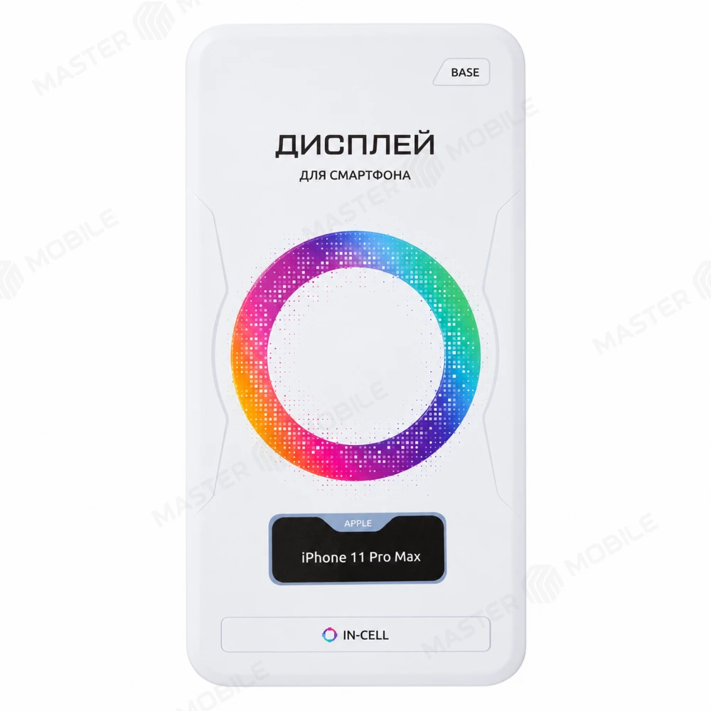 Дисплей для Apple iPhone 11 Pro Max + тачскрин (черный) (F5ENERGY) (In-Cell) (площадка под IC) (BASE) фото №5