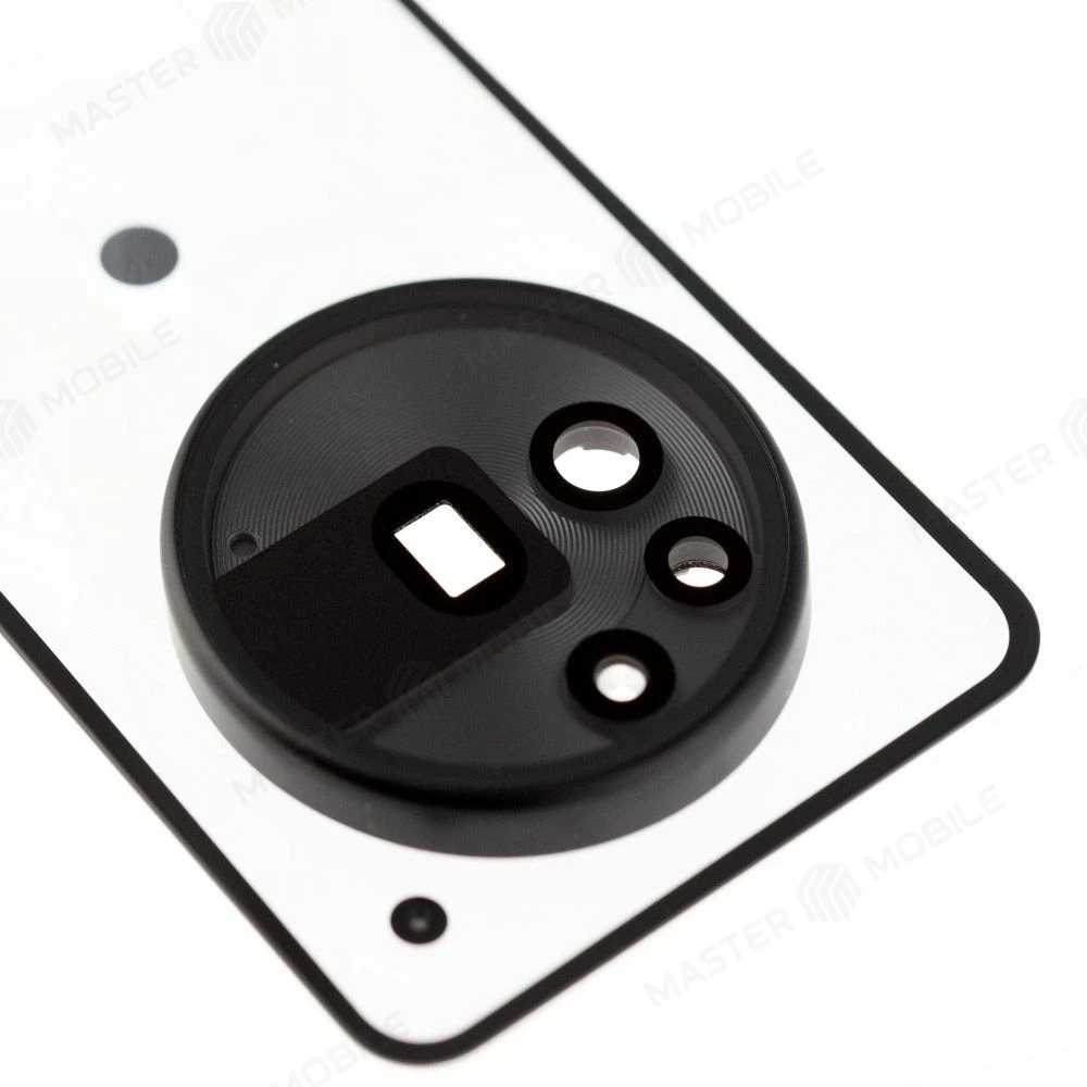 Задняя крышка для Nothing Phone 3a Pro (A059P) (черный) (в сборе со стеклом камеры) фото №3