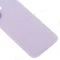 Задняя крышка для Apple iPhone 17 (SIM + eSIM) / iPhone 17 (eSIM) (фиолетовый) (в сборе со стеклом камеры) (Premium) фото №4