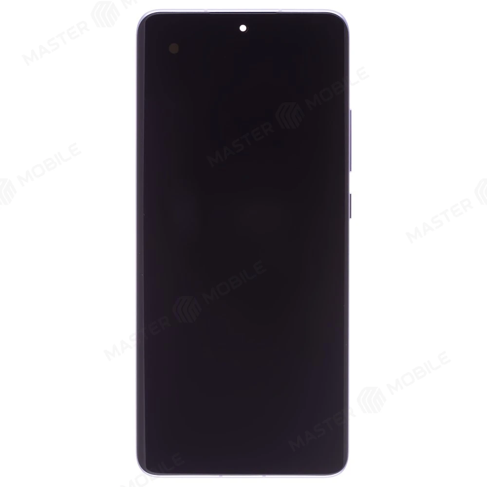 Дисплей для Xiaomi 12 (2201123G) / 12X (2112123AG) + тачскрин (фиолетовый) (в рамке) (ORIG100) (SP)
