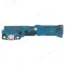 Нижняя плата для Samsung T810/T815 Galaxy Tab S2 9.7 с комп. (на кнопку Home) + разъем зарядки (ORIG100) фото №1