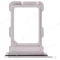 Держатель сим-карты для Apple iPhone 16 Pro / iPhone 16 Pro Max (серебристый)  фото №1