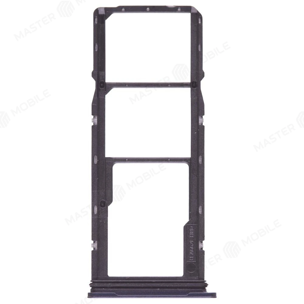 Держатель сим-карты для Itel A60s (A662LM) (черный)  фото №2