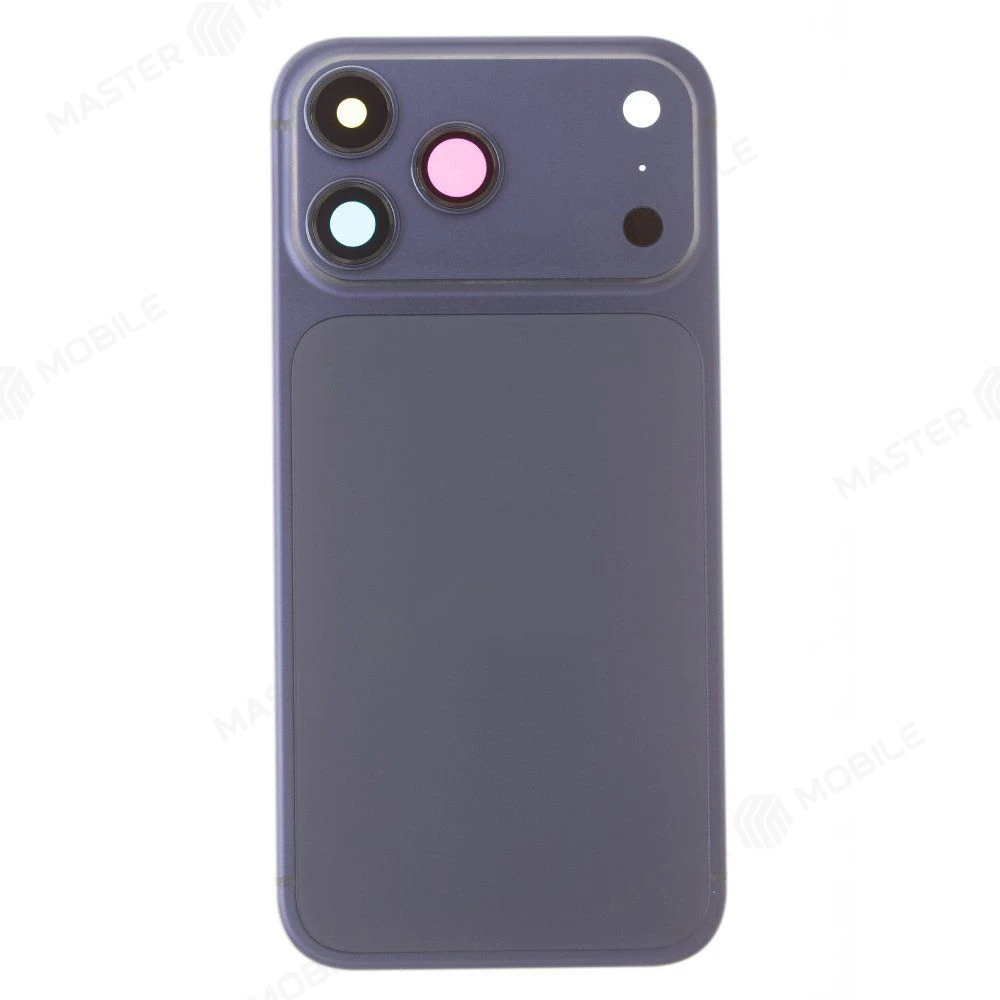 Корпус для Apple iPhone 14 Pro Max в дизайне Apple iPhone 17 Pro Max (синий) (Premium)  фото №1