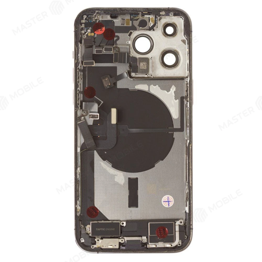 Корпус для Apple iPhone 14 Pro Max (фиолетовый) (eSIM / US Version) (в сборе) (ORIG100) (Снятый) (возможен дефект ЛКП) фото №2