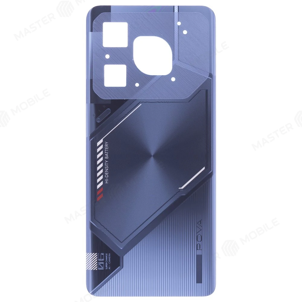 Задняя крышка для Tecno Pova 6 Neo 4G (LI6) (серебристый) фото №1