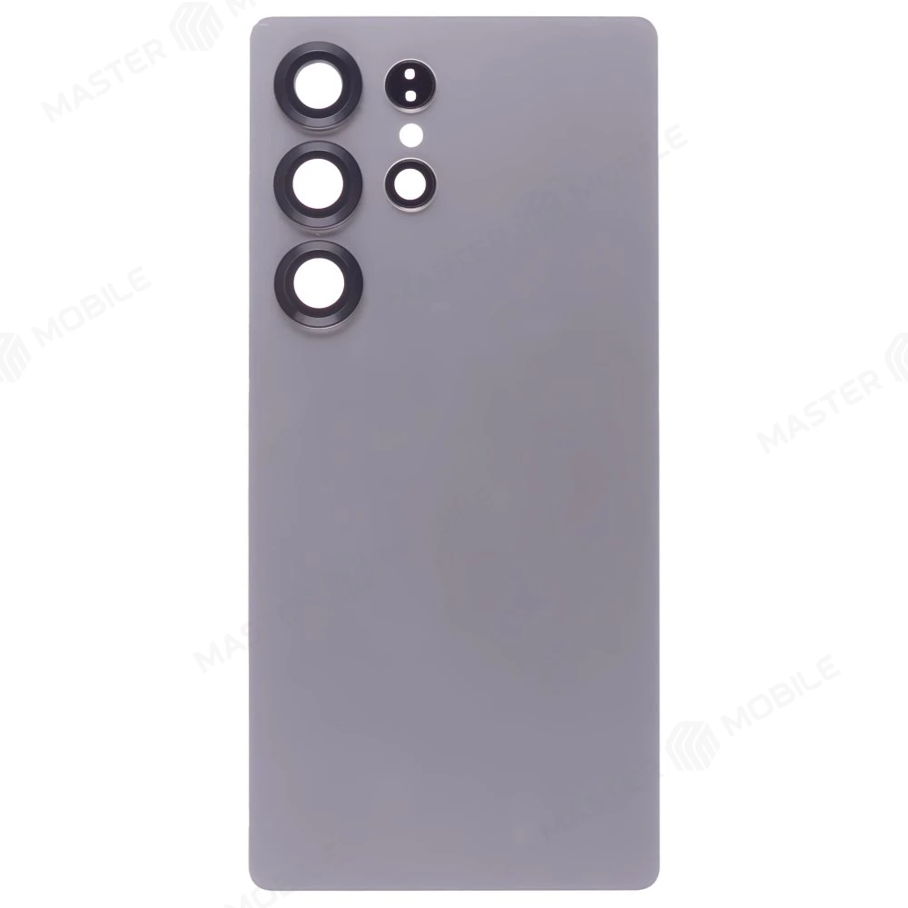 Задняя крышка для Samsung S938 Galaxy S25 Ultra (серый) (в сборе со стеклом камеры) фото №1