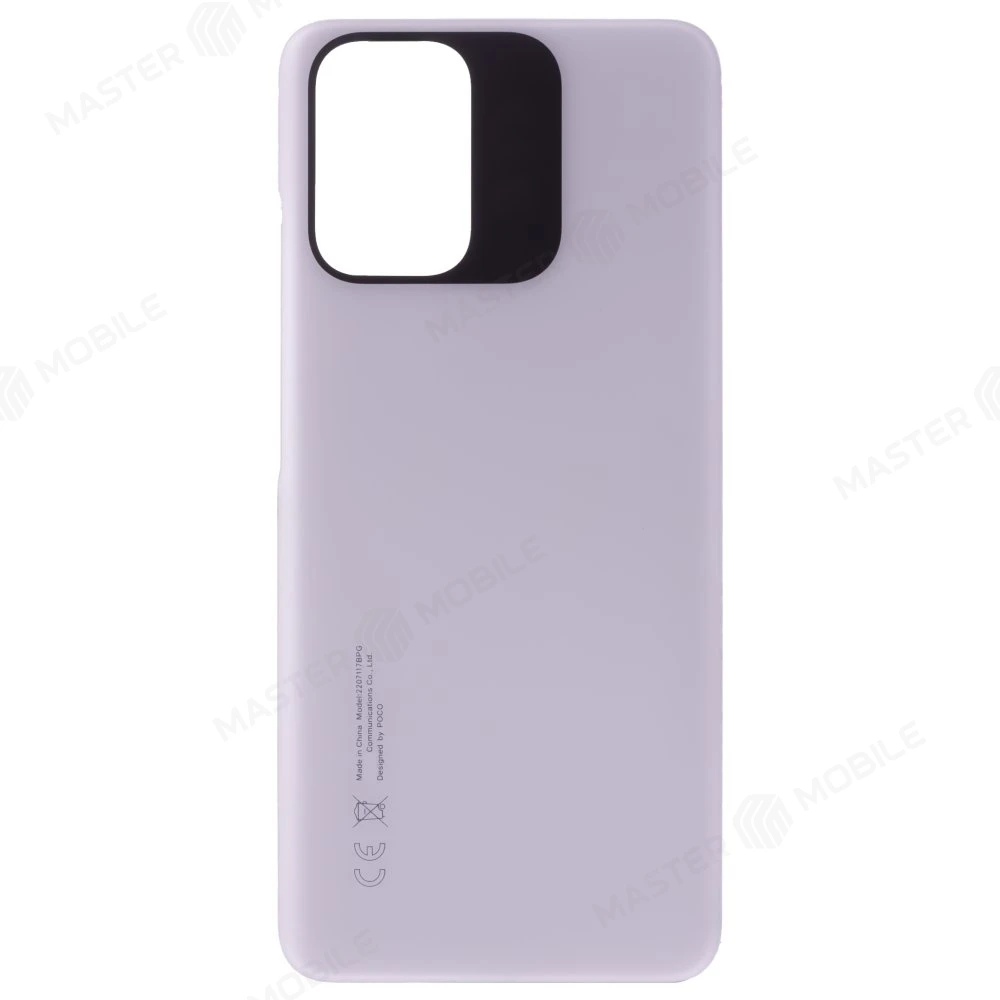 Задняя крышка для Xiaomi Poco M5s (2207117BPG) (белый)