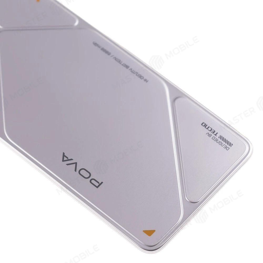 Задняя крышка для Tecno Pova 7 5G (LJ7) (серый)  фото №4