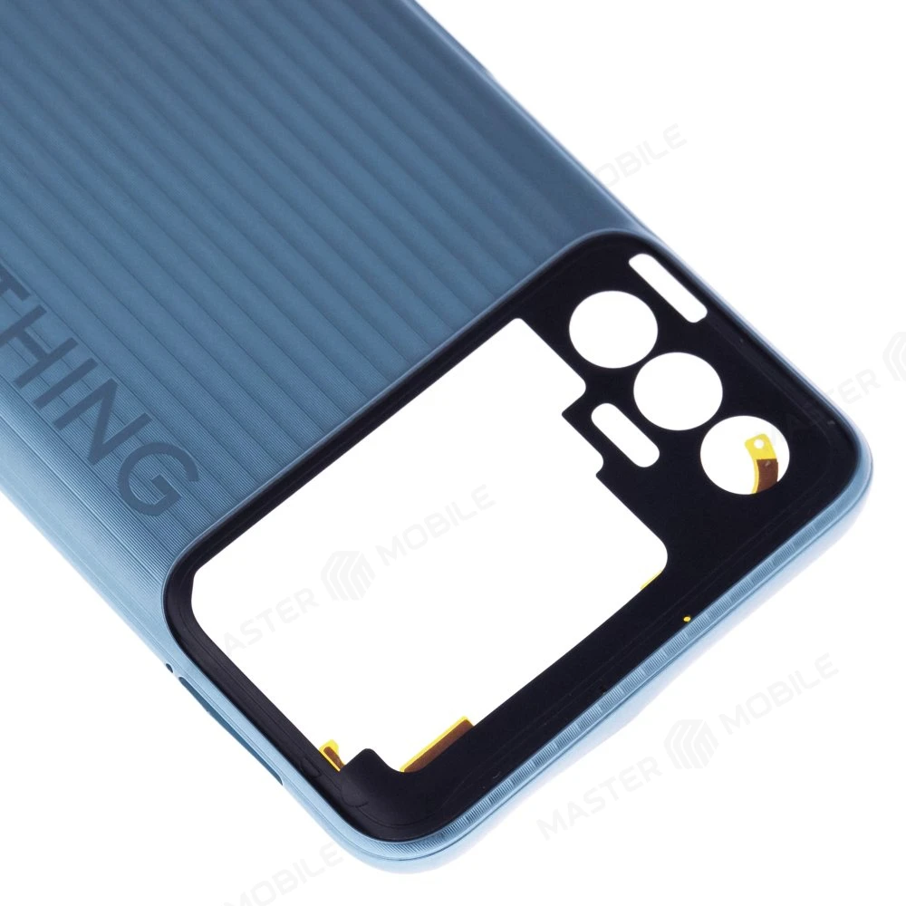 Задняя крышка для Tecno Spark 8P (KG7n) (зеленый) фото №3