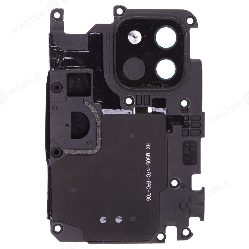 Рамка стекла задней камеры для Xiaomi Redmi 9C (M2006C3MG) / Redmi 9C NFC (M2006C3MNG) (черный) фото №1