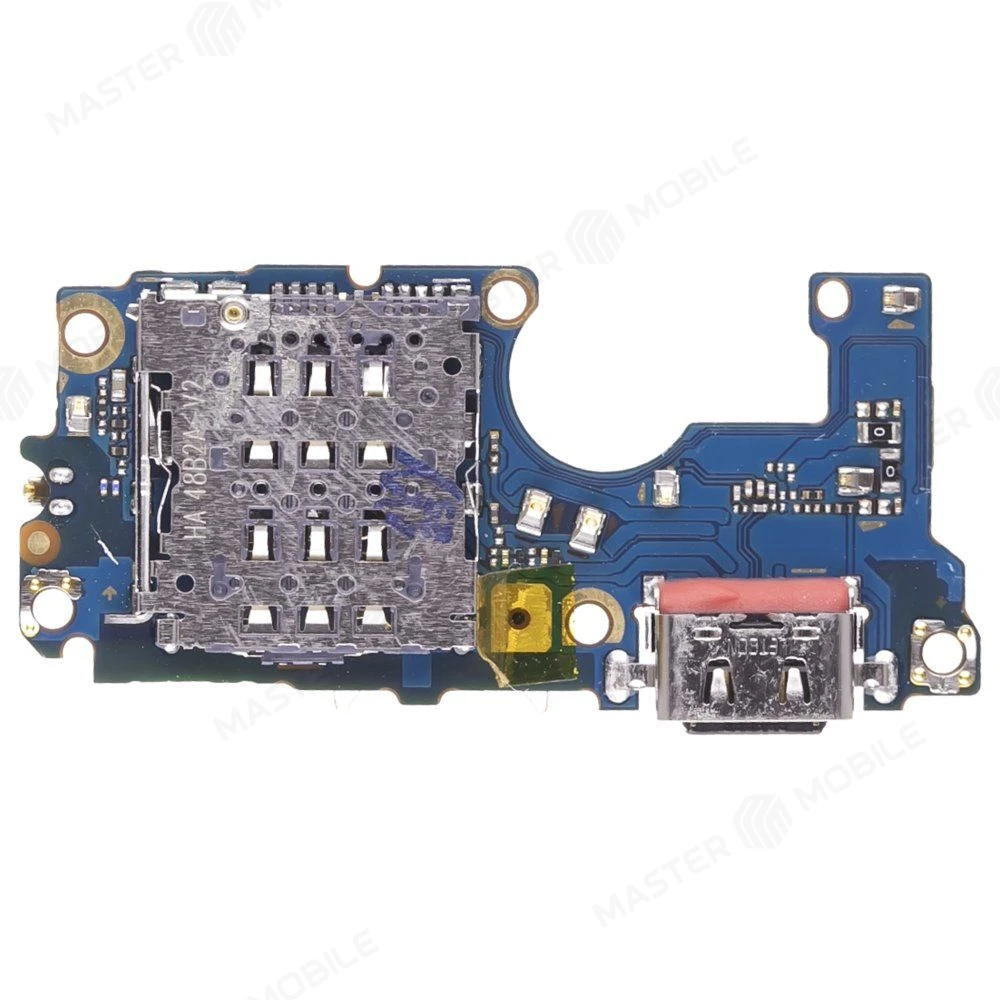 Нижняя плата для Motorola Moto G85 (XT2427-3) с комп. + разъем зарядки + микрофон + разъем SIM (ORIG100) фото №2