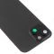 Задняя крышка для Apple iPhone 15 (черный) (в сборе со стеклом камеры и шлейфом) (Premium)  фото №3