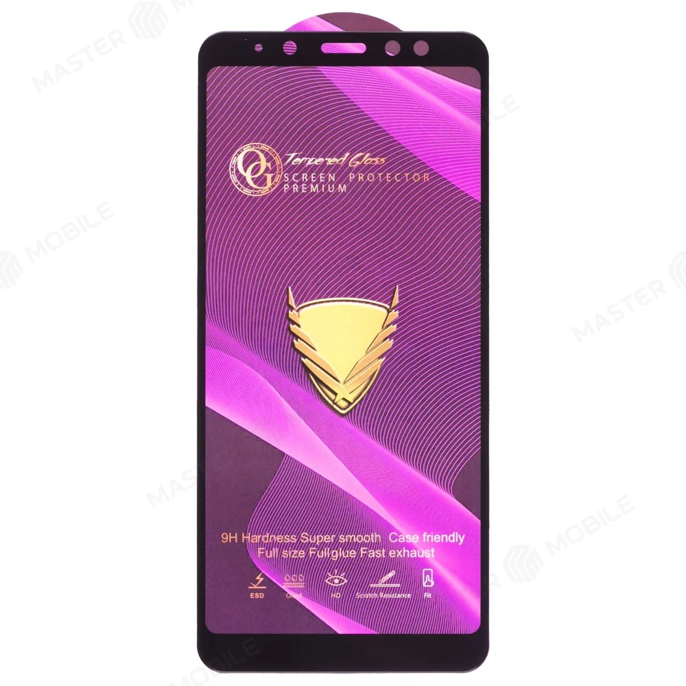 Защитное стекло OG Glass (3 в 1) для Xiaomi Mi A2 (M1804D2SG) / Mi 6x (черный)