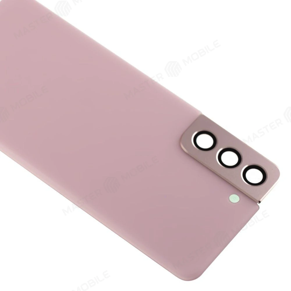 Задняя крышка для Samsung G991 Galaxy S21 (розовый) (в сборе со стеклом камеры) фото №3