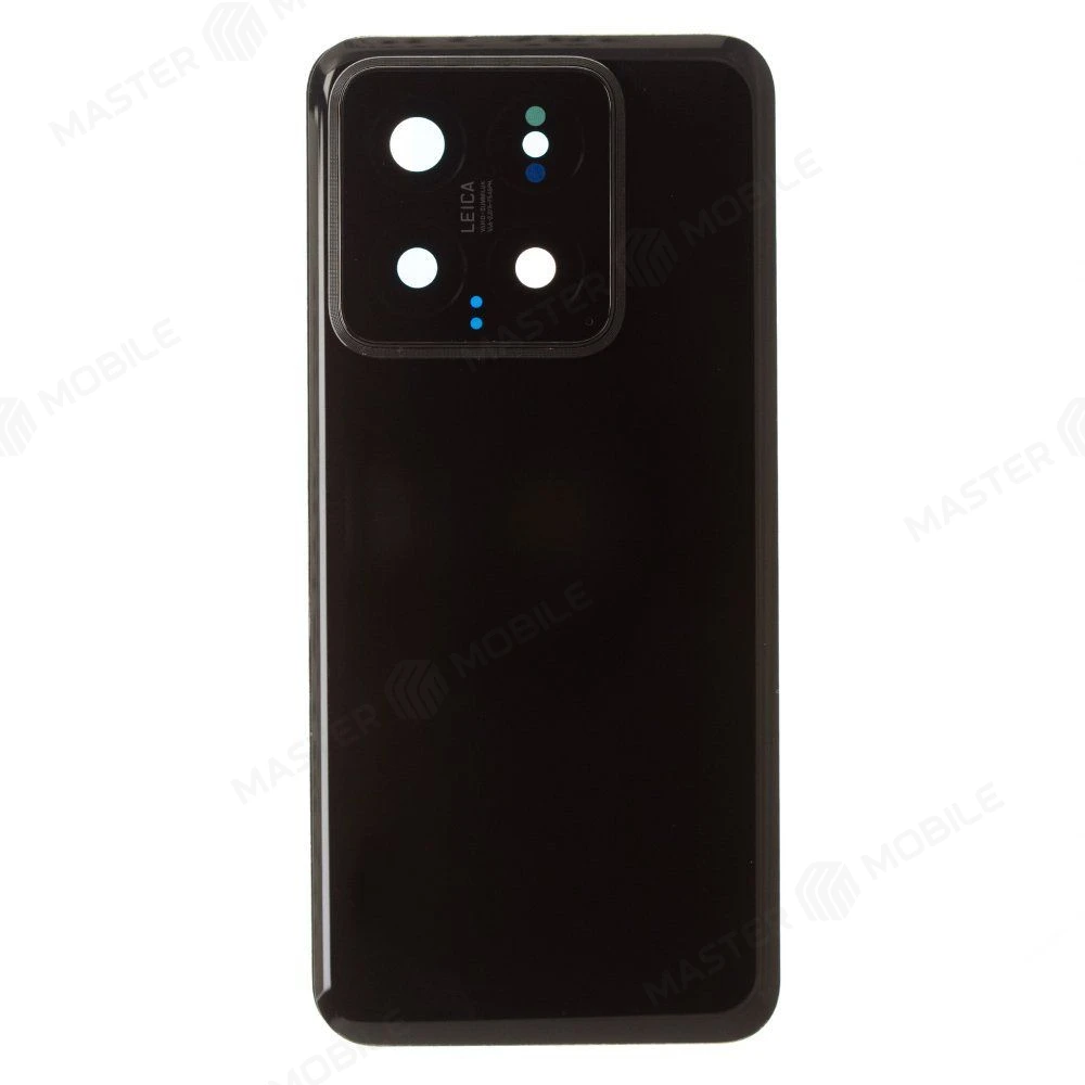 Задняя крышка для Xiaomi 14 (23127PN0CG) (черный) (в сборе со стеклом камеры) фото №1