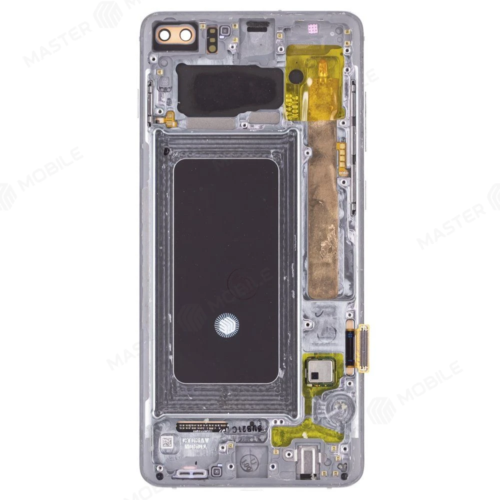 Дисплей для Samsung G975 Galaxy S10+ + тачскрин (зеленый) (в рамке) (ORIG100) (возможен дефект ЛКП) фото №2