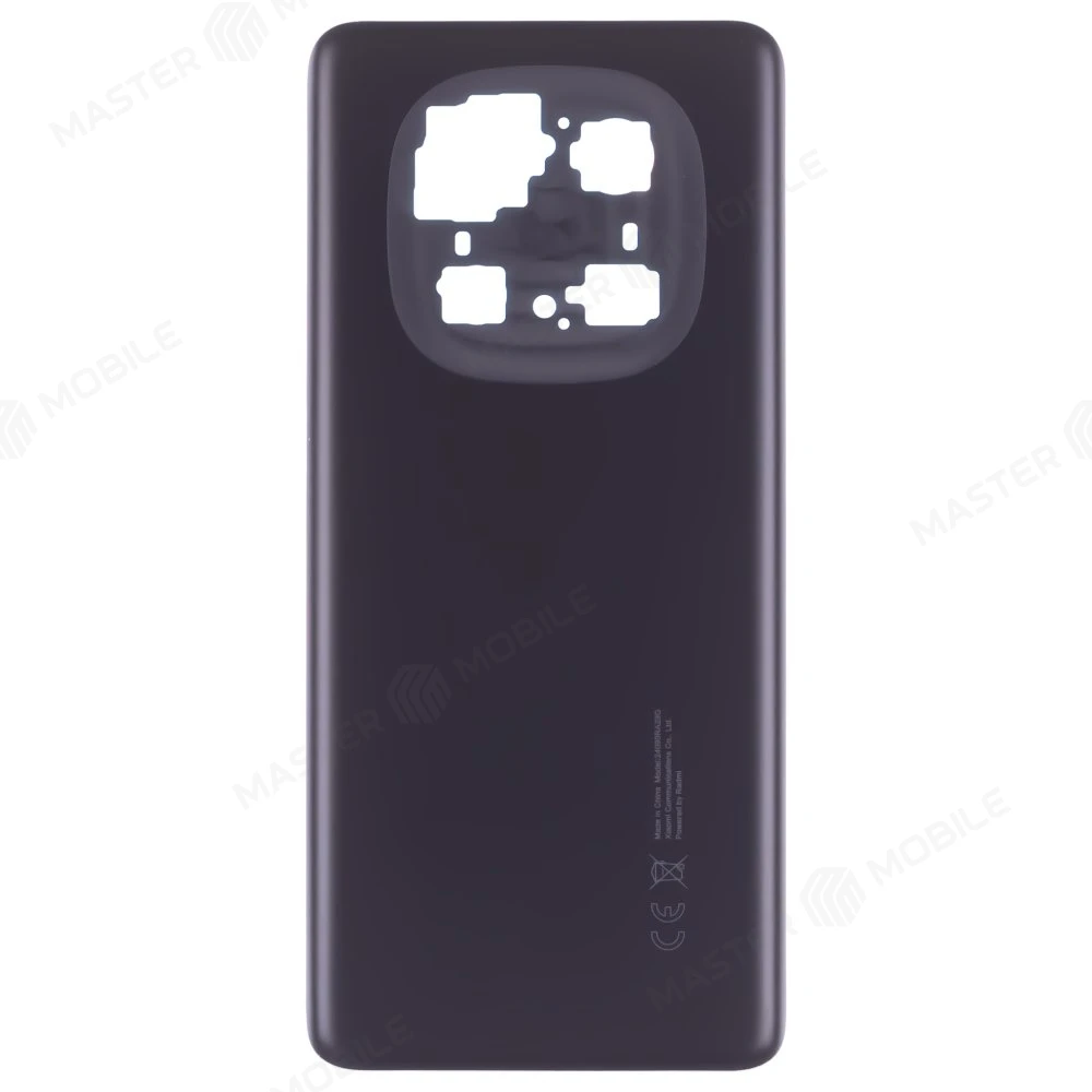 Задняя крышка для Xiaomi Redmi Note 14 Pro 5G (24090RA29G) (черный)  фото №1