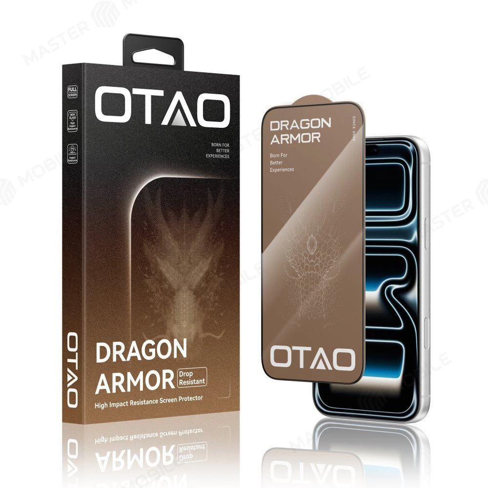 Защитное стекло OTAO Dragon Armor для Apple iPhone 16 Pro Max (устойчивое к царапинам) 
