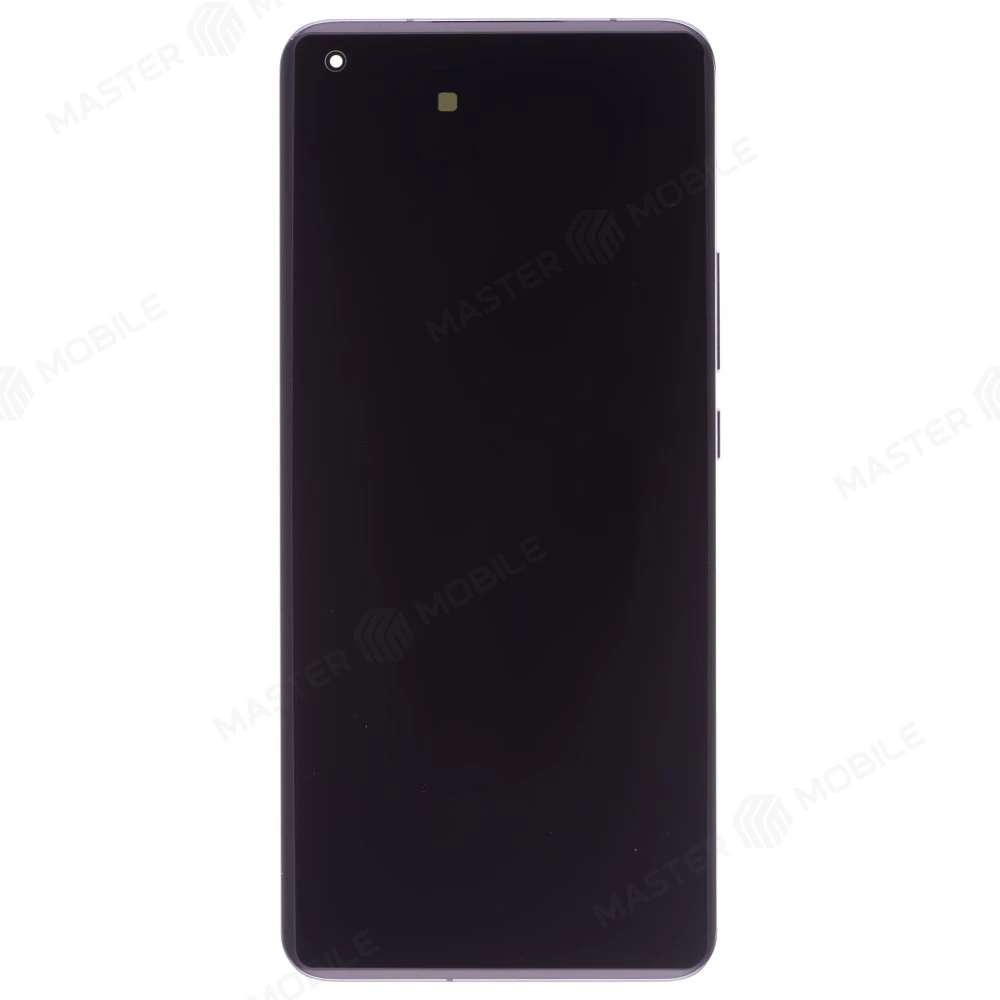 Дисплей для Xiaomi Mi 11 Ultra (M2102K1G) + тачскрин (черный) (в рамке) (ORIG100) (SP) фото №1
