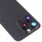 Задняя крышка для Apple iPhone 15 Pro (синий) (в сборе со стеклом камеры и шлейфом) (Premium)  фото №3