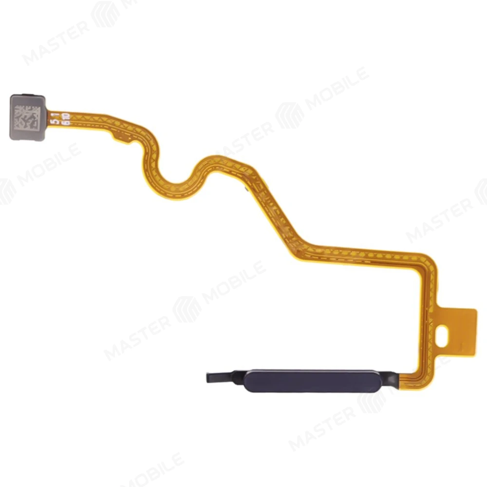 Шлейф для Tecno Spark 10C (KI5m) с комп. + сканер отпечатка пальца (черный) фото №1