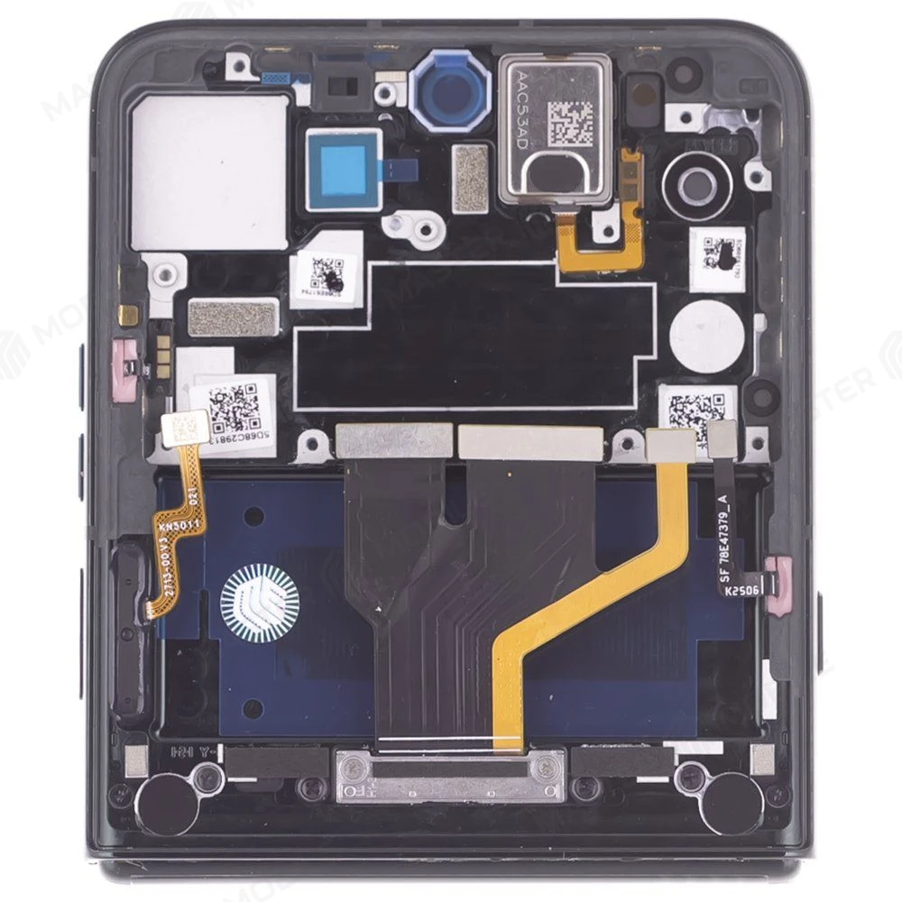 Дисплей для Motorola Razr 60 Ultra (XT2551-6) + тачскрин (внутренний) (зеленый) (в рамке) (ORIG100) (SP) фото №3